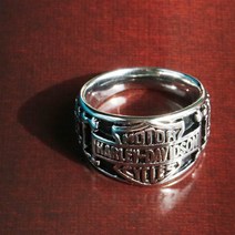 노이드비 써지컬스틸 할리데이비슨 오토바이반지 주물