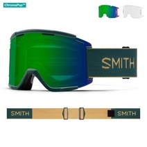SMITH Squad XL MTB 스쿼드 XL 엠티비 고글 Spruce Safari 스프루스 크로마팝 에브리데이 그린미러, 단품