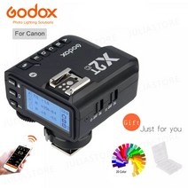 DSLR 카메라 및 TT685C TT350C V860II-C TT600 AD200 용 X2T-C TTL /8000s 2.4G 무선 송신기, 한개옵션0