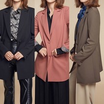 방송 히트상품 투버튼 테일러드 텐션 자켓 3종택1
