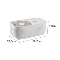 쌀냉장고 미니쇼케이스냉장고 진공 쌀 통 냉장고 주방 플라스틱 쌀통 곡물 항아리 5KG 대량 곡물용 습기