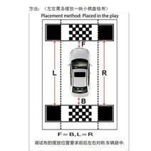 어라운드뷰 토레스 카니발 쏘렌토 호환 4.41.2m1.61.2m 2d 3d 자동차 카메라 보정 보정 천 3d 2d 360도 서라운드 버드 파노라마 dvr 시스템, 디버그 천만