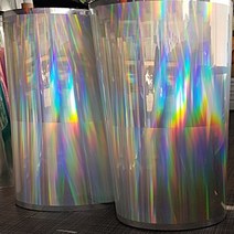 무지홀로그램필름지980mmX2M두께188mic레인보우필름지 오로라필름지