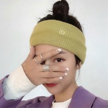 넓은 이마커버 니트 패션 헤어밴드 추천 20대 다이어트댄스 조깅 코디 여름