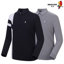 [마코 SALE](남성)반전 배색 카라 티셔츠_MIM3TS61