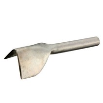 벨트/지갑 diy 세공을 위한 diy v 모양 가죽 cuttting 펀치 커터 도구, 설명, 실버