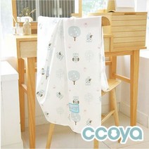 꼬야 ccoya 프리미엄 자연소재 모달 여름이불, 숲속부엉이