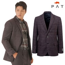 PAT 팬시 체크 울 자켓