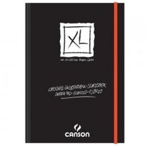 캔손 XL 양장 제본 하드커버 크로키북 90g 82매 스케치북 / 옵션선택, A4(21x29.7cm)