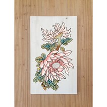문화가게 민화체험 원목액자 만들기(180X300), 화접도