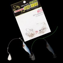 키우라 쭈꾸미 야광라인 2단채비 3개입 KA-740 갑오징어