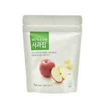 올가 간식 100% 순수한 사과칩 (12g) 명절 회사 탕비실 캠핑 아이들 선물, 3개