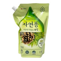 엘지생활건강 자연퐁 솔잎 제균 설거지 주방세제 리필 1.2kg, 상세페이지 참조