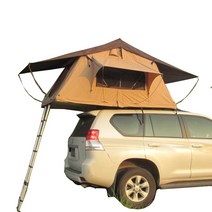저렴한 캠핑 여행 하드쉘 캔버스 텐트 자동 팝 알루미늄 Suv 쉘 옥상 지붕, 한개옵션0