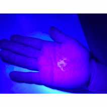 형광잉크 야광잉크 투명 UV자외선 물감 UV손전등과함께사용가능