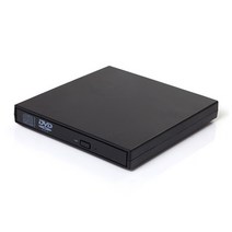 블루레이ODD CDRW 외장 노트북 PC용 휴대용 CD 버너 리더 라이터 USB 20 DVD 레코더 드라이브, 2.Black