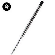 볼펜리필(흑 M WATERMAN), 흑색