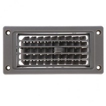 QDY 4xCar Marine RV 보트 컨디셔닝 환기 그릴 커버 덕트 그레이, 회색, 설명