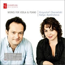 [CD] Krzysztof Chorzelski 비올라와 피아노를 위한 작품 (Works for Viola & Piano) : 슈만: 동화 그림책 / 쇼스타코...