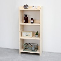 럼버잭 에타홈 럼버잭(에타홈) 럼버잭 원목책장 400_4단, 단품 단일옵션