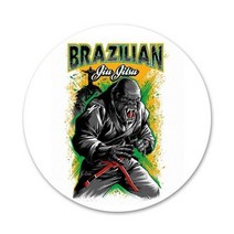 주짓수 JiuJitsu 뱃지 빼찌 사랑스러운 아이콘 핀 장식 브로치 의류 가방