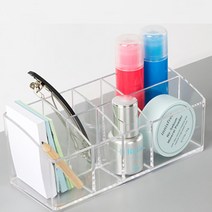 아크릴 화장품 정리함 립스틱 정리대 보관함 향수장 진열대, 3칸