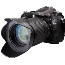 캐논 1300D 1200D 800D 760D 750D 700D 650D 600D 100D 80D 70D 77D 60D 18-55mm 렌즈용 나사 인 플라워, 1개