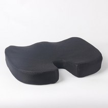 염경환 방석 서장훈 말랑쿨링 에어 u 모양 실리콘 젤 쿠션 메모리 폼 베개 미골 보호 슬로우 리바운드 여름 쿨 의자 쿠션 시트 매트 빈 쿠션, 커피