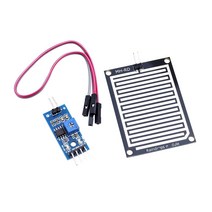 온도 센서 부품 1 대 몫 눈 빗방울 감지 모듈 arduino 용 비 날씨 모듈, 단일