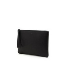 [21SS] [Online Limited] 블랙 레더 클래식 클러치백 HJHO1E985BK