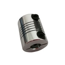 퀵커플러 CNC 플렉시블 커플링 샤프트 커플러 스테퍼 모터 커넥터 D25 L30 Jaw 알루미늄 합금, 5mmx6.35mm