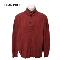 빈폴 기본로고 데일리 남성 니트 긴팔티 105