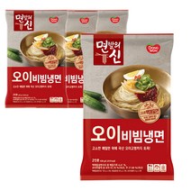 동원 면발의신 오이 비빔냉면 436g x 3 밀키트 메밀면 국산, 3개