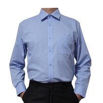 감탄사 메노모소 남성용 빅사이즈 일자핏 긴팔셔츠 IN-1005