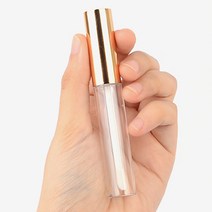 휴대용 립글로즈 투명 용기 DIY 수제 립밤 틴트 10ml, 색상, 블랙(유광)