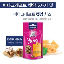 비타크래프트 캣얌(5가지 맛), 1개, 밀키멜로디 치즈