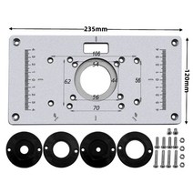목공 각끌기 라우터 루터기 충전식 엣지 전동 핸드 트리머 트리마 홈파기 테이블, 플레이트