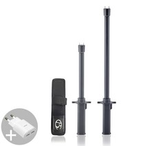 B7 전기충격기 봉타격식겸용 초강력 호신용전자충격봉 매장 사업장비치용 방범용 전용봉집포함, 숏SIZE(다크그레이)356mm, 1개