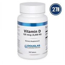 2개 Douglas Laboratories Vitamin 비타민D 100정