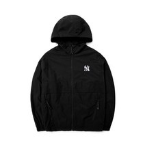 MLB 남녀공용 베이직 후디드 바람막이 뉴욕양키스 3AWJ01014-50BKS