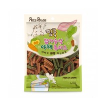 [네츄럴허니] 펫츠루트 찜쿡 닭가슴살 야채츄러스 400g, 선택:단일상품, 상세 설명 참조, 상세 설명 참조