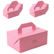 멕시 핸들박스 20 x 13.5 x 9 cm, 핑크, 50개