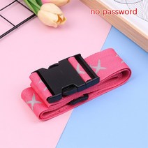 어린이용 매듭없는 운동화 끈 고무수하물 안전 스트랩 여행 패키지 벨트 조정 가능한 가방 버클 타이 다운