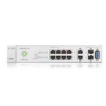 Zyxel Nebula 클라우드 스위치 8포트 기가비트 + 2 듀얼 퍼스널리티 (GBE RJ-45/SFP) (총 포트 10개) (1년 번들 서비스) [NSW100-10]