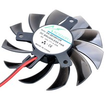 XK-8010H12S 75mm 직경 구멍 피치 40mm DC12V 0.25A 라우터 마이크로 호스트 CPU 용 3300rpm 그래픽 카드 냉각 팬