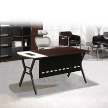 [PN]카펠라 월넛 팀장용책상/ CAKW-1700/ K블랙다리/ 국산다리/ 앞가림판/ 사장실/ 임원실/ 대표실/ 사무실/ 중역용/ 사무가구, 이동서랍[KWM-008]