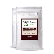 실크퀸헤나 천연헤나 컬러헤나 염색도구 사은품제공, 1개, 컬러다크브라운