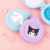 산리오캐릭터즈 와펜 휴대용 거울브러쉬, 쿠로미, 쿠로미1개