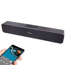 무선 스피커 블루투스 수중 스피커 TV 용 TV PC PC 스마트 폰 MP3 WAV USB SD 카드 강력한 (다크 실버)