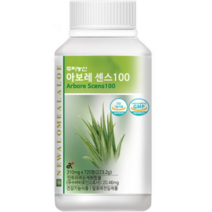 두리농산 알로에 아보레센스 100 총 3개월분 720정 1개, 3개